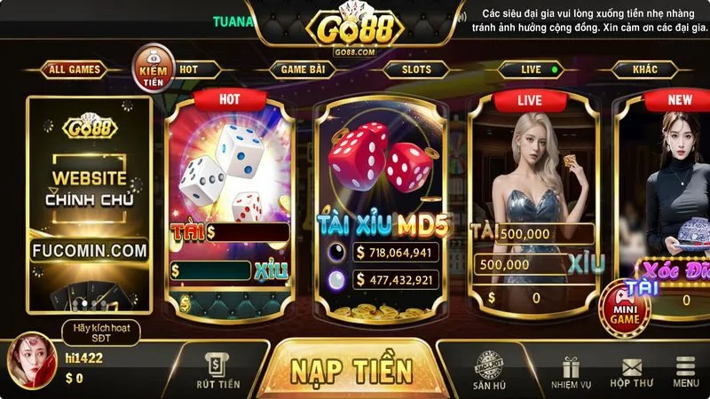 T&igrave;m hiểu sơ qua về cổng game Go88