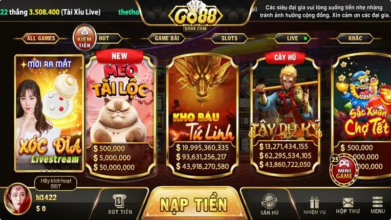 Một số l&yacute; do để anh em đến với s&acirc;n chơi Go88