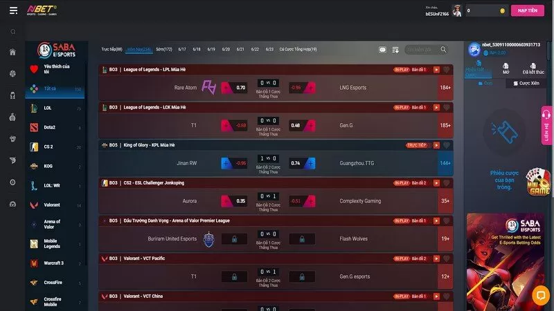 Esport l&agrave; chuy&ecirc;n mục tr&ograve; chơi được nhiều game thủ quan t&acirc;m