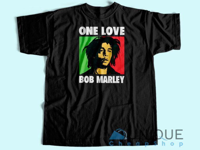 Bob Marley One Love T-Shirt | Unique Cheap Shop