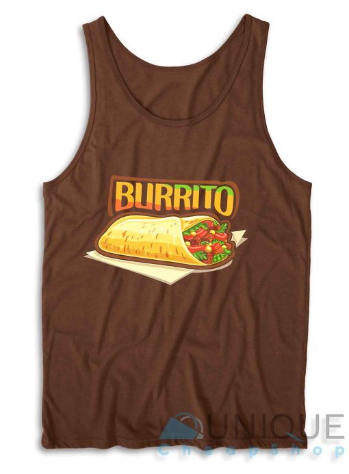 Burrito Tank Top Color Brown