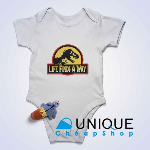 Life Finds A Way Baby Bodysuits